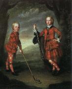 William Blake sir james macdonald and sir alexander macdonald oil painting